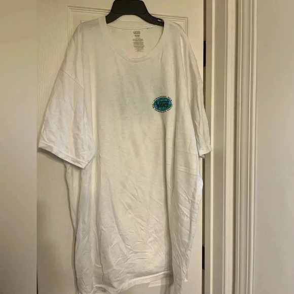 Vans white t shirt size xxl - Picture 2 of 4